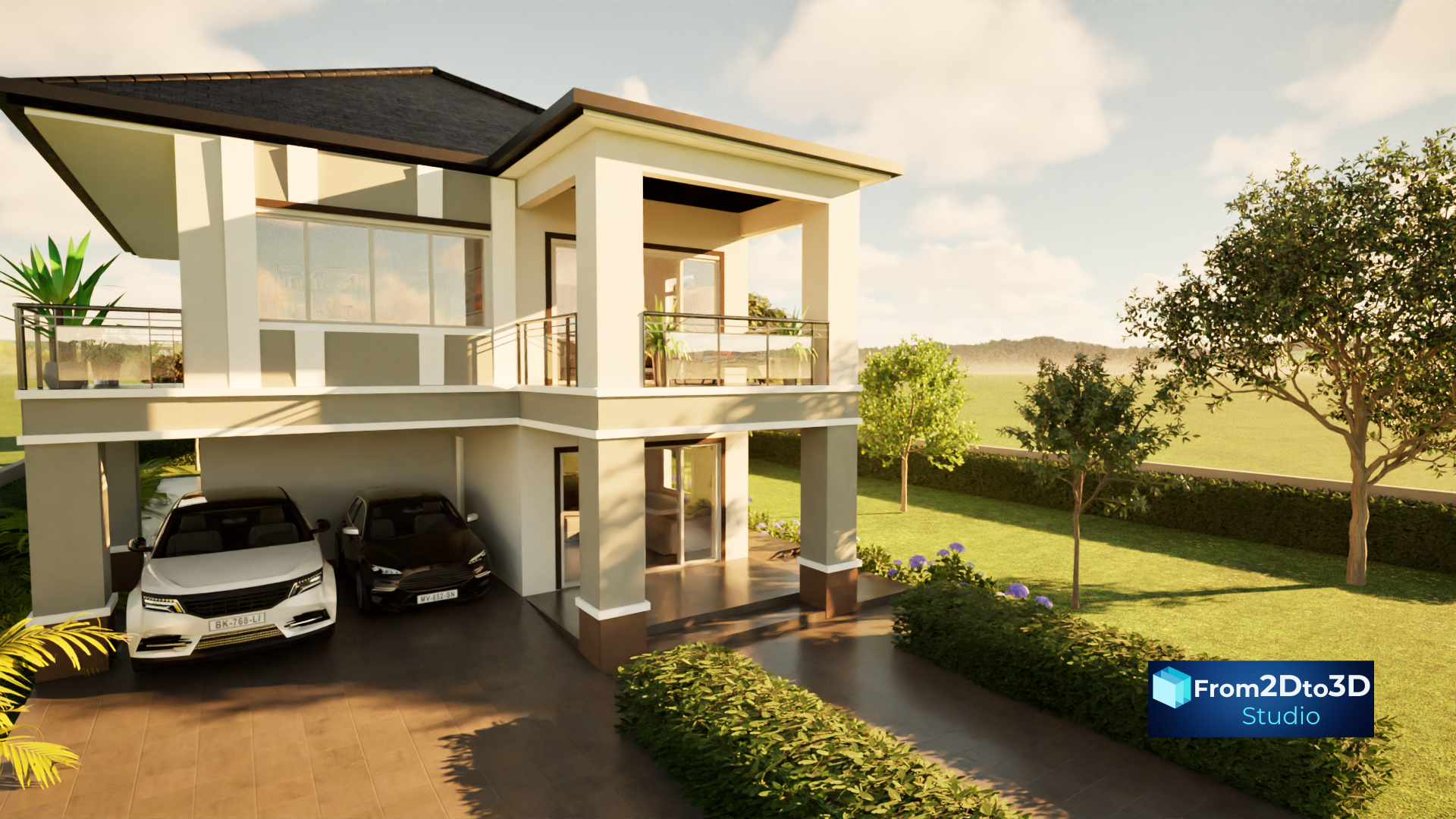 Exemples de rendu 3D