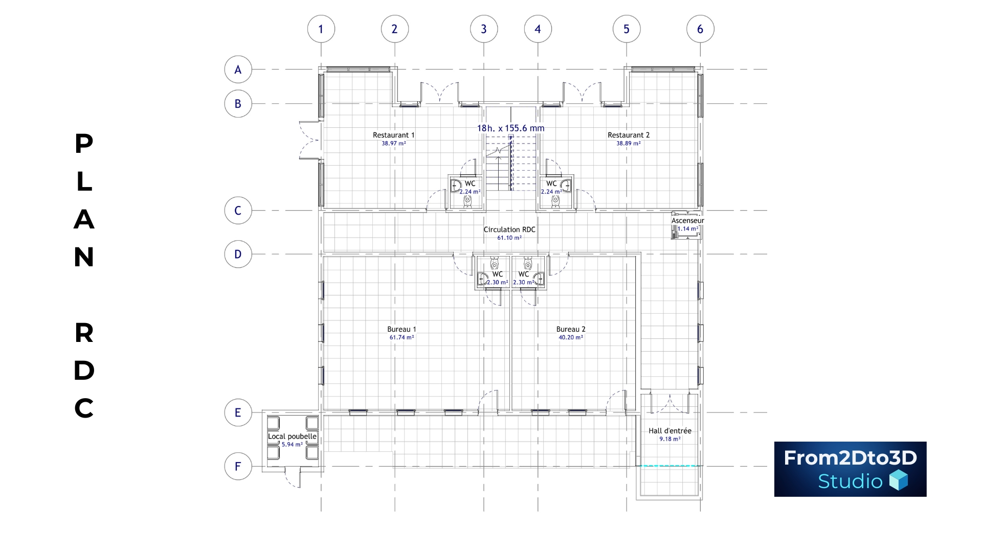 Vue plan RDC
